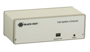 Black Box AC057AE-K-R4 video splitter VGA 4x VGA
