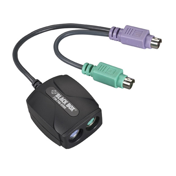 Black Box AC247A PS/2 cable 2x 6-p Mini-DIN