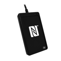 Advanced Card Systems (ACS) Contactless Smart Card Reader with NFC - 13.56Mhz. Includes ISO 7816.