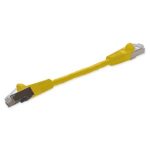 AddOn Networks ADD-0-5FCAT6S-YW-TAA networking cable Yellow 0.15 m Cat6