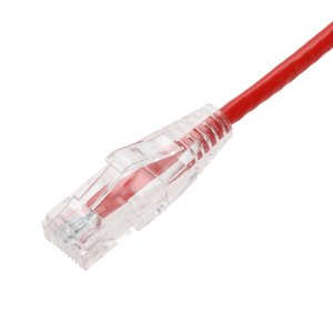 AddOn Networks ADD-0-5FSLCAT6A-RD networking cable Red 0.15 m Cat6a U/UTP (UTP)