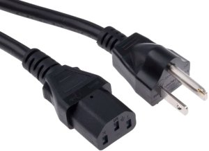 AddOn Networks ADD-515P2C1316AWG10FT power cable Black 3.05 m IEC C13 NEMA 5-15P