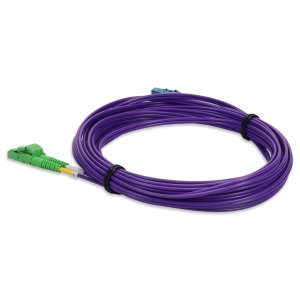 AddOn Networks ADD-ALC-LC-5M9SMF-SLBL-PE InfiniBand/fibre optic cable 5 m OFNR Purple