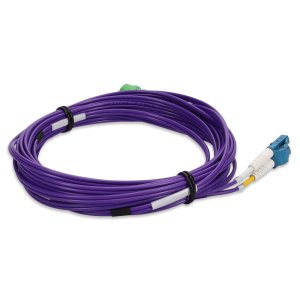 AddOn Networks ADD-ALC-LC-7M9SMF-PE InfiniBand/fibre optic cable 7 m OFNR Purple