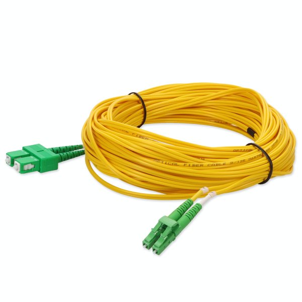 AddOn Networks ADD-ASC-ALC-15M9SMF InfiniBand/fibre optic cable 15 m OFNR Yellow