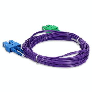 AddOn Networks ADD-ASC-SC-5M9SMF-PE InfiniBand/fibre optic cable 5 m OFNR Purple