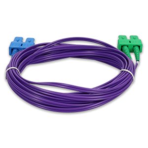 AddOn Networks ADD-ASC-SC-5M9SMF-PE InfiniBand/fibre optic cable 5 m OFNR Purple