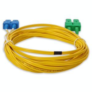 AddOn Networks ADD-ASC-SC-MB10M9SMF-SLBL InfiniBand/fibre optic cable 10 m OFNR Yellow