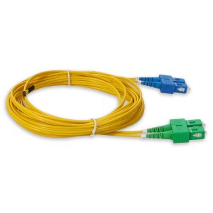 AddOn Networks ADD-ASC-SC-MB10M9SMF-SLBL InfiniBand/fibre optic cable 10 m OFNR Yellow