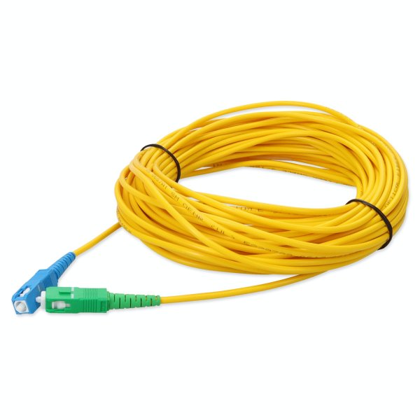 AddOn Networks ADD-ASC-SC-MB15MS9SMF3-SLBL InfiniBand/fibre optic cable 15 m OFNR Yellow