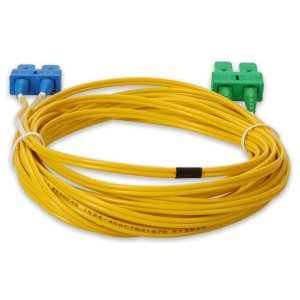 AddOn Networks ADD-ASC-SC-MB3M9SMF-SLBL InfiniBand/fibre optic cable 3 m OFNR Yellow