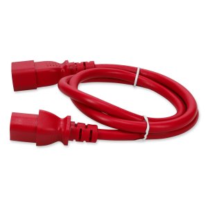 AddOn Networks ADD-C132C1414AWG15A5FTRD power cable Red 1.52 m IEC C13 IEC C14