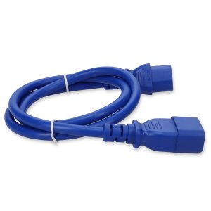 AddOn Networks ADD-C132C1414AWG15A7FTBE power cable Blue 2.13 m IEC C13 IEC C14