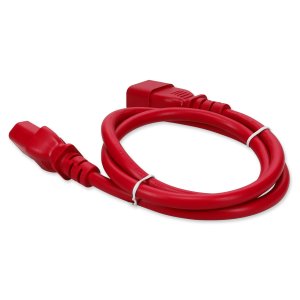 AddOn Networks ADD-C132C1414AWG7FTRD power cable Red 2.1 m IEC C13 IEC C14