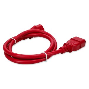 AddOn Networks ADD-C132C1414AWG7FTRD power cable Red 2.1 m IEC C13 IEC C14