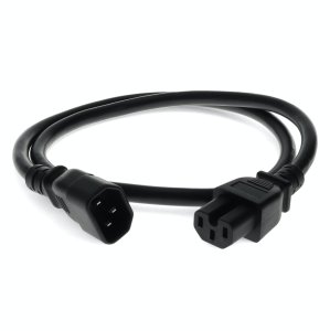 AddOn Networks ADD-C142C1514AWG15A3FT power cable Black 0.91 m C14 coupler C15 coupler