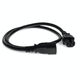 AddOn Networks ADD-C142C1514AWG15A3FT power cable Black 0.91 m C14 coupler C15 coupler