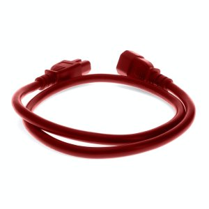 AddOn Networks ADD-C142C1514AWG15A3FTRD power cable Red 0.91 m C14 coupler C15 coupler