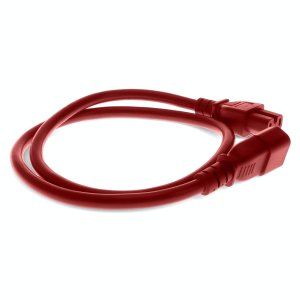 AddOn Networks ADD-C142C1514AWG15A3FTRD power cable Red 0.91 m C14 coupler C15 coupler