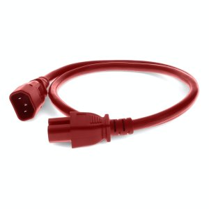 AddOn Networks ADD-C142C1514AWG15A3FTRD power cable Red 0.91 m C14 coupler C15 coupler