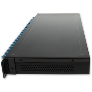 40ch High Performance DWDM Mux and Demux (Duplex), 1U Rack Mount, Ch21 - CH60 w/Monitor Port (2%), LC/UPC adapters