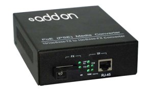 AddOn Networks 100BTX-100BXU network media converter 100 Mbit/s 1310 nm Black