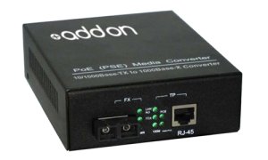 AddOn Networks 1000BTX-1000BLX network media converter 1000 Mbit/s 1310 nm Black