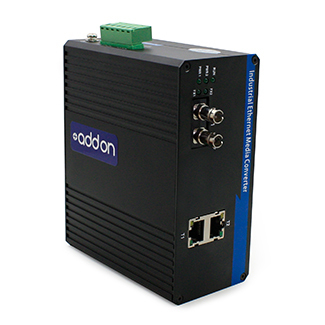 AddOn Networks ADD-IFMC-FX-1ST2 network media converter 100 Mbit/s 1310 nm Multi-mode Black