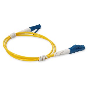 AddOn Networks ADD-LC-LC-0-15MS9SMF InfiniBand/fibre optic cable 0.15 m OFNR Yellow