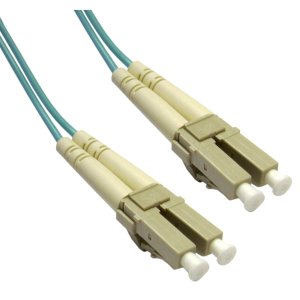 AddOn Networks LC - LC, LOMM, OM4, 15m InfiniBand/fibre optic cable OFC Turquoise