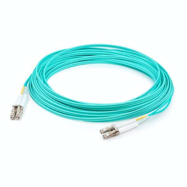 AddOn Networks ADD-LC-LC-17M5OM4P InfiniBand/fibre optic cable 17 m OFNR Aqua colour