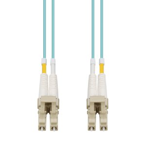 AddOn Networks ADD-LC-LC-30M5OM4A InfiniBand/fibre optic cable 30 m OFNR Aqua colour, Beige