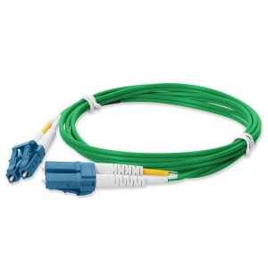 AddOn Networks ADD-LC-LC-3M9SMFP-GN-TAA InfiniBand/fibre optic cable 3 m OFNP Green