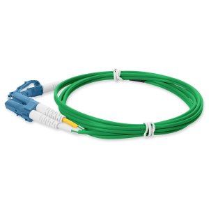 AddOn Networks ADD-LC-LC-3M9SMFP-GN-TAA InfiniBand/fibre optic cable 3 m OFNP Green