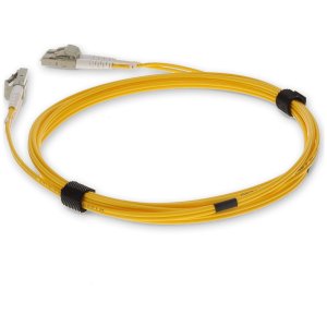 5m LC (Male) to LC (Male) Yellow OM4 Duplex Fiber OFNR (Riser-Rated) TAA Compliant Patch Cable