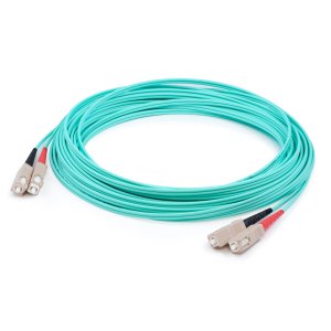 AddOn Networks ADD-LC-LC-68M5OM4P InfiniBand/fibre optic cable 68 m OFNR Aqua colour