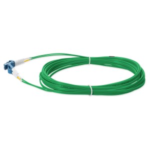 AddOn Networks ADD-LC-LC-6M9SMF-GN-TAA InfiniBand/fibre optic cable 6 m OFNR Green