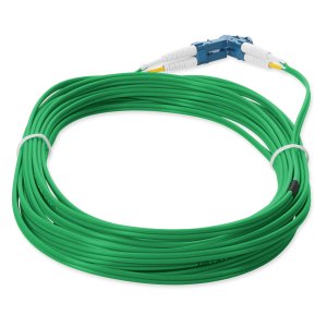 AddOn Networks ADD-LC-LC-6M9SMF-GN-TAA InfiniBand/fibre optic cable 6 m OFNR Green