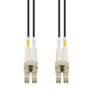 AddOn Networks 95m LC to LC Black OM4 Duplex Armored Outdoor Fiber Patch Cable