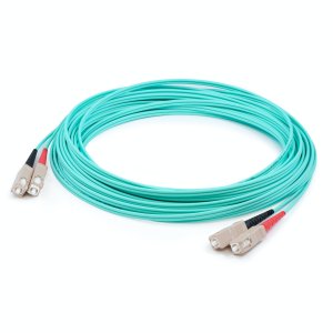 AddOn Networks ADD-LC-LC-98M5OM4 InfiniBand/fibre optic cable 98 m OFNR Aqua colour