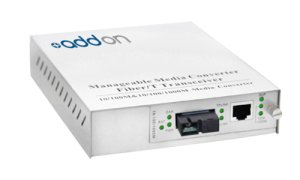 AddOn Networks ADD-MFMC-BX-USC network media converter 100 Mbit/s Single-mode White