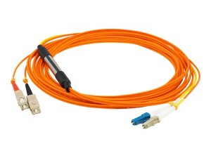 AddOn Networks ADD-MODE-SCLC6-15 InfiniBand/fibre optic cable 15 m LC SC OFNR Orange