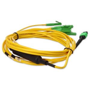 AddOn Networks ADD-MPO-4ALC10M9SMF InfiniBand/fibre optic cable 10 m 8x ALC OFNR Yellow
