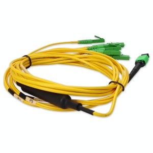 AddOn Networks ADD-MPO-4ALC3M9SMF InfiniBand/fibre optic cable 3 m 8x LC OFNR Yellow