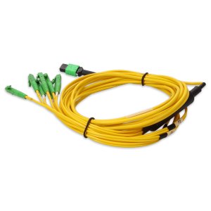 AddOn Networks ADD-MPO-4ALC7M9SMF InfiniBand/fibre optic cable 7 m OFNR Yellow