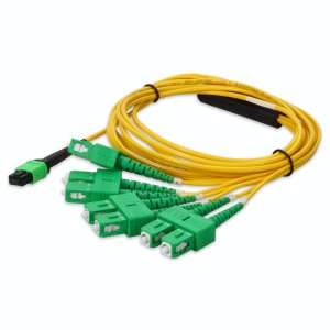 AddOn Networks ADD-MPO-4ASC2M9SMF InfiniBand/fibre optic cable 2 m 8x ASC OFNR Yellow