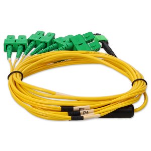 AddOn Networks ADD-MPO-4ASC2M9SMF InfiniBand/fibre optic cable 2 m 8x ASC OFNR Yellow