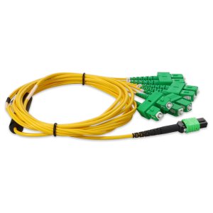 AddOn Networks ADD-MPO-4ASC2M9SMF InfiniBand/fibre optic cable 2 m 8x ASC OFNR Yellow