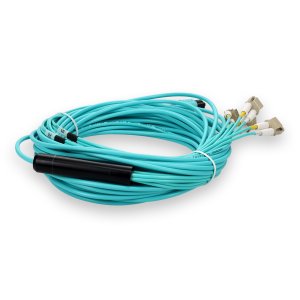 AddOn Networks ADD-MPO-4LC32M5OM4P InfiniBand/fibre optic cable 32 m 8x LC LOMM Aqua colour