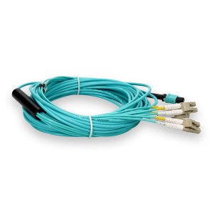 AddOn Networks ADD-MPO-4LC32M5OM4P InfiniBand/fibre optic cable 32 m 8x LC LOMM Aqua colour